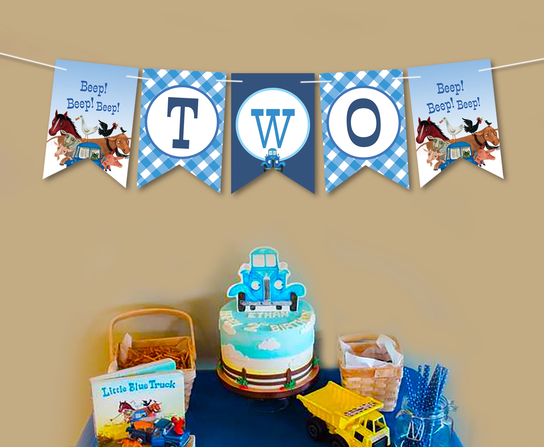 Little Blue Truck Birthday Party